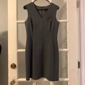 V-neck office dress
